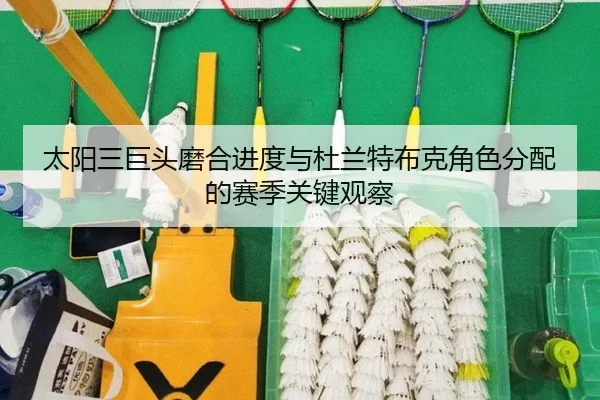 太阳三巨头磨合进度与杜兰特布克角色分配的赛季关键观察